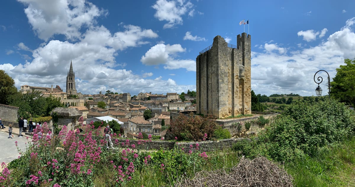 Vue de Saint-Émilion en Gironde