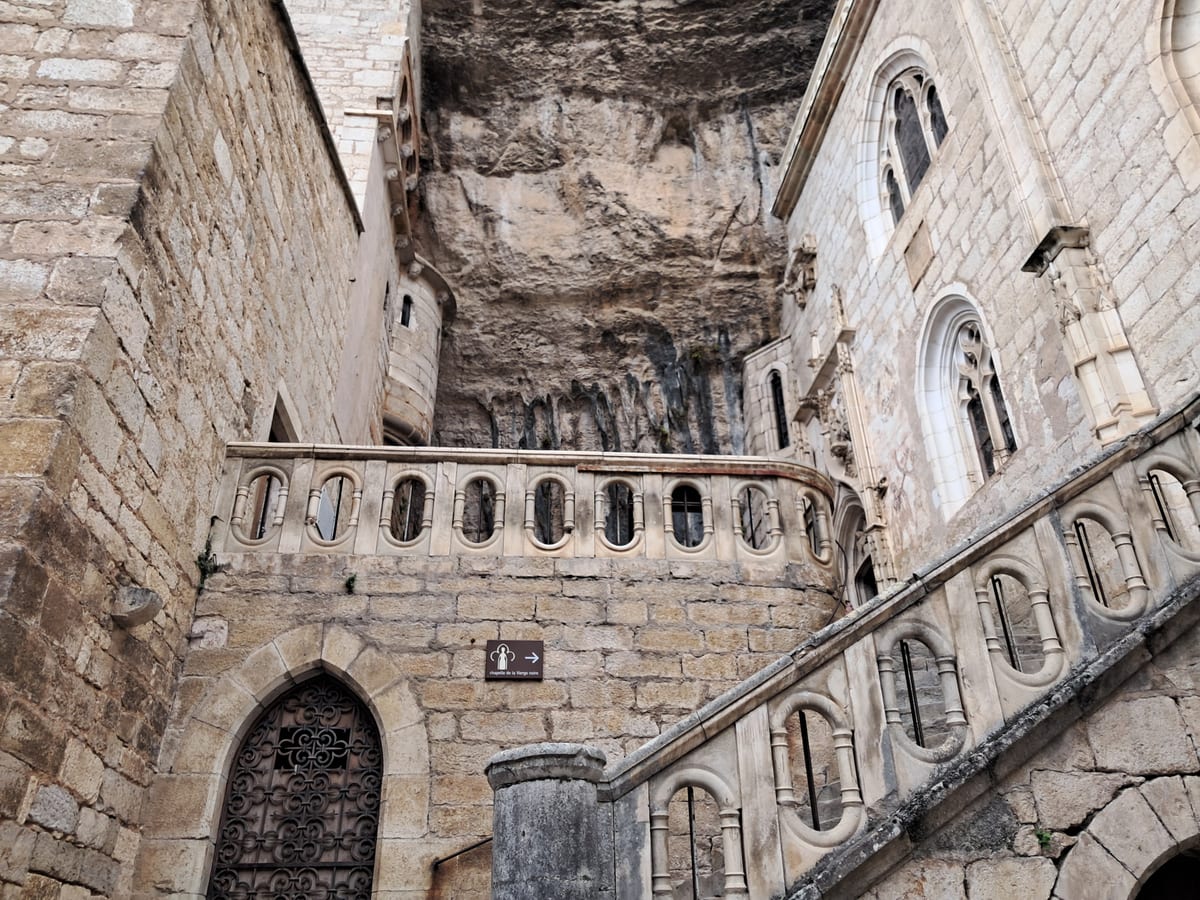 Cité religieuse de Rocamadour dans le Lot