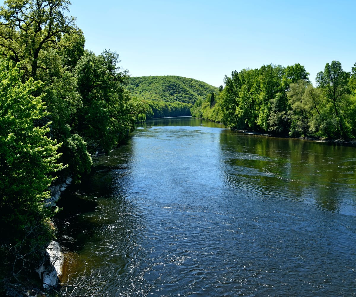 Dordogne entre Lacave et Pinsac dans le Lot